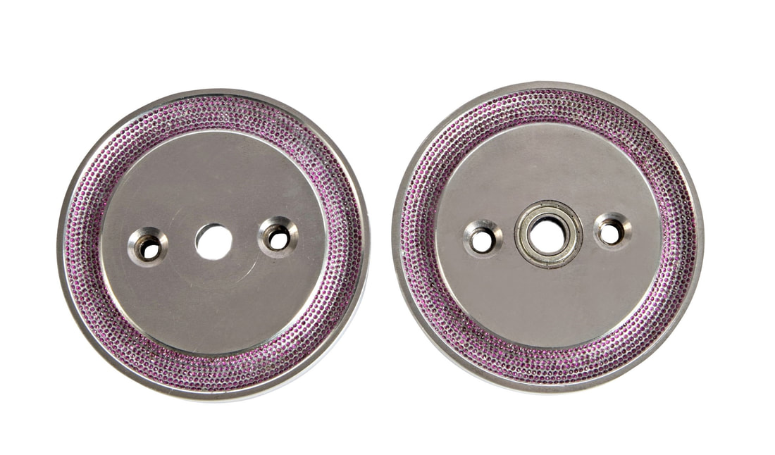 Pair of discs for balls  Ø 9 - 12 mm - Magimex Italia