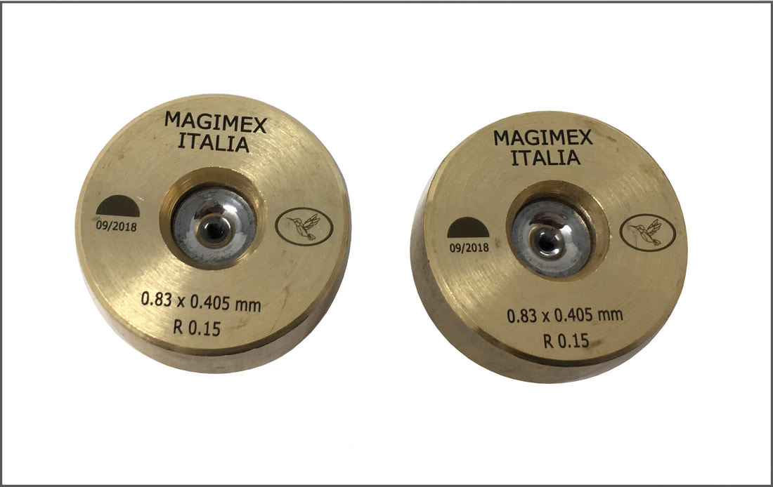 Carbide drawing dies shaped - Magimex Italia