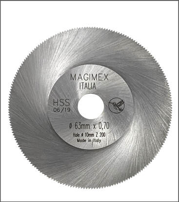 HSS & Widia Saw discs, any size - Magimex Italia